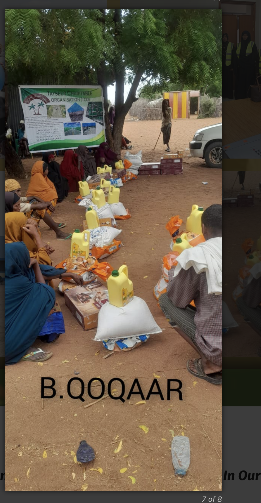 Food Relief program